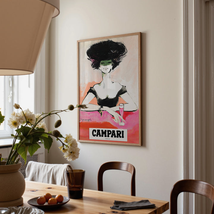 Campari Italia Advertisement Poster