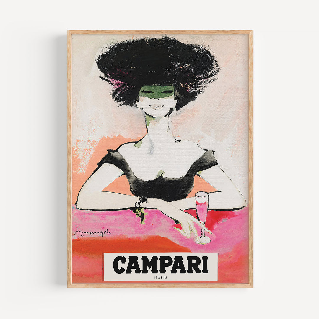 Campari Italia Advertisement Poster