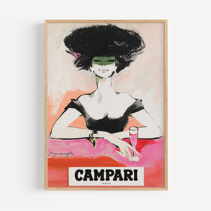Campari Italia Advertisement Poster