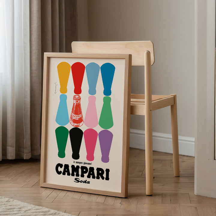 Campari Soda Advertisement Poster