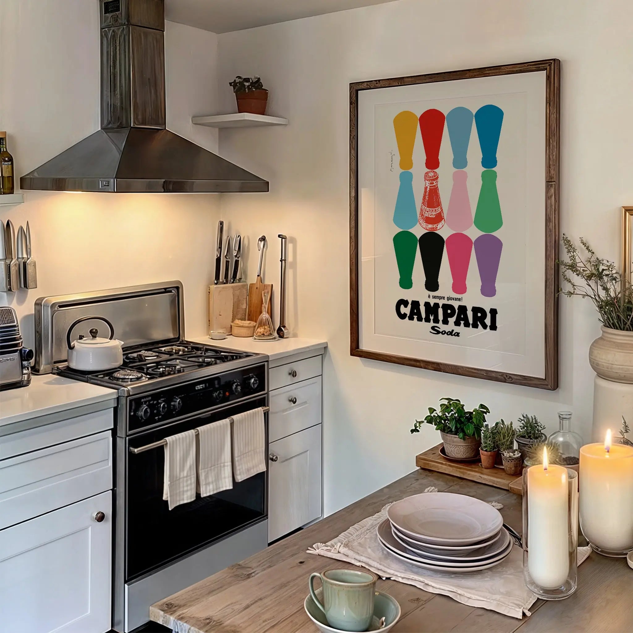 Campari Vintage Advertisement Poster Set - Poster Room