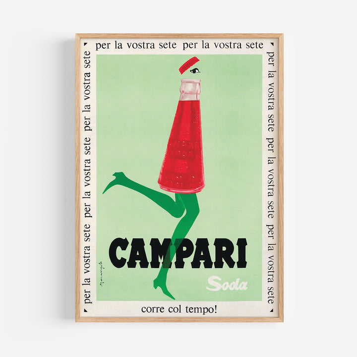 Campari Soda Vintage Poster