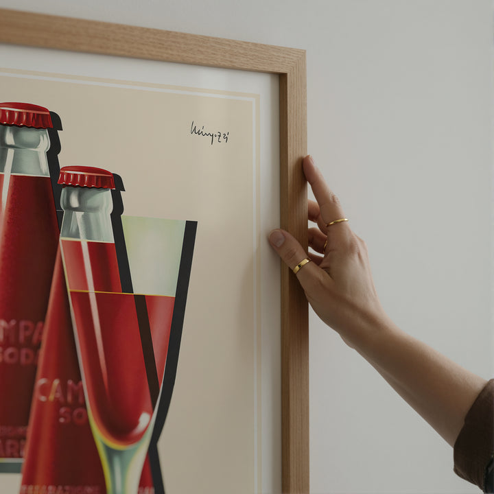 Campari Soda Ad Poster
