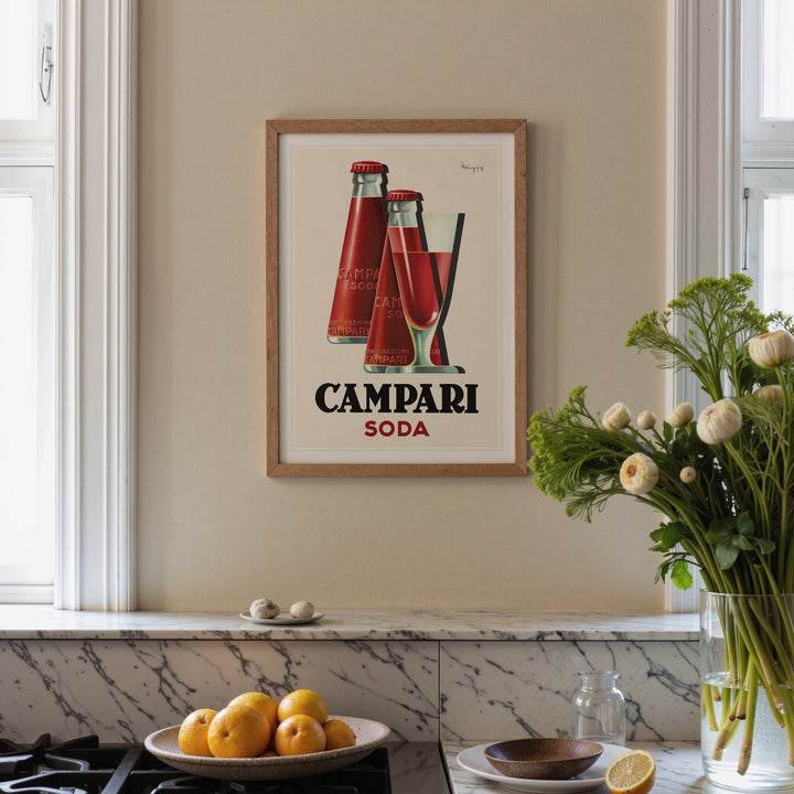 Campari Soda Ad Poster