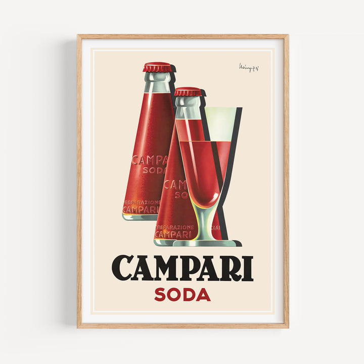 Campari Soda Ad Poster