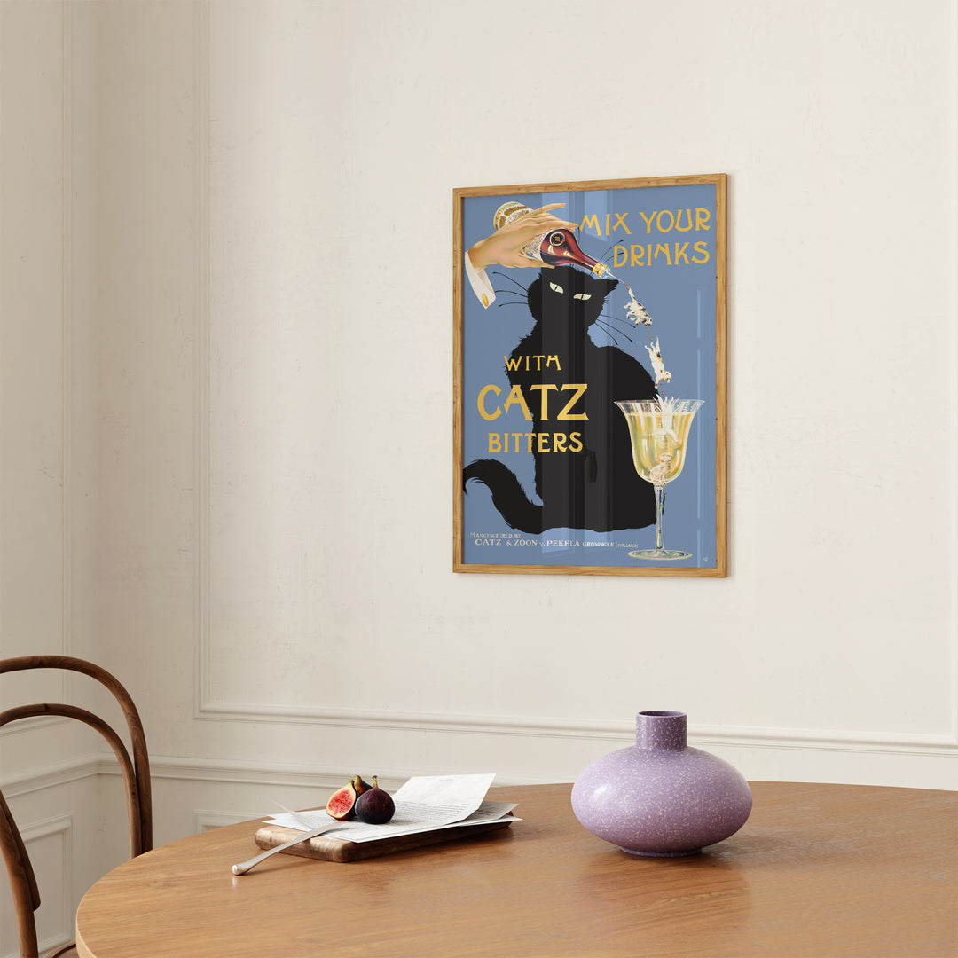 Catz Bitters Advertisement Poster