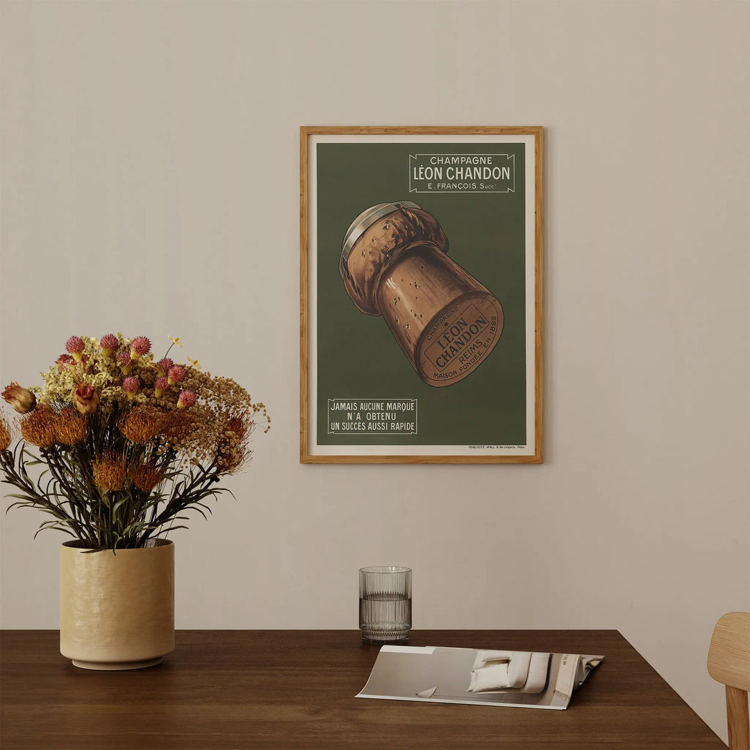 Champagne Léon Chandon Poster – Poster Room