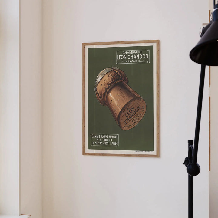 Champagne Léon Chandon Poster – Poster Room