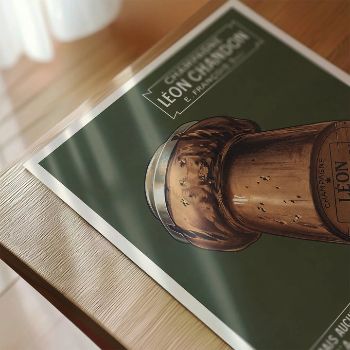 Champagne Léon Chandon Poster – Poster Room