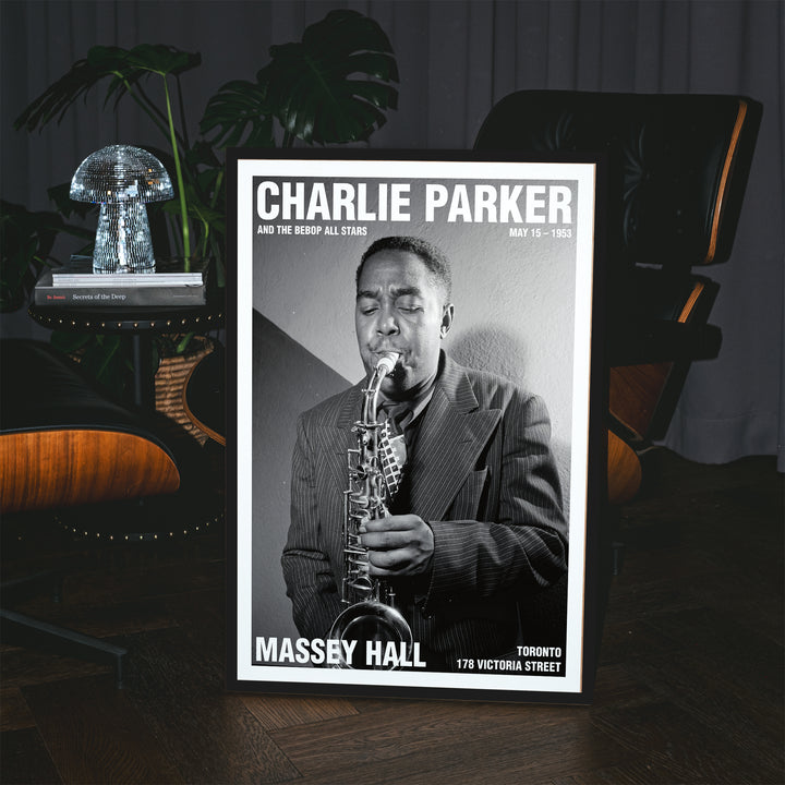 Charlie Parker Jazz Concert Poster