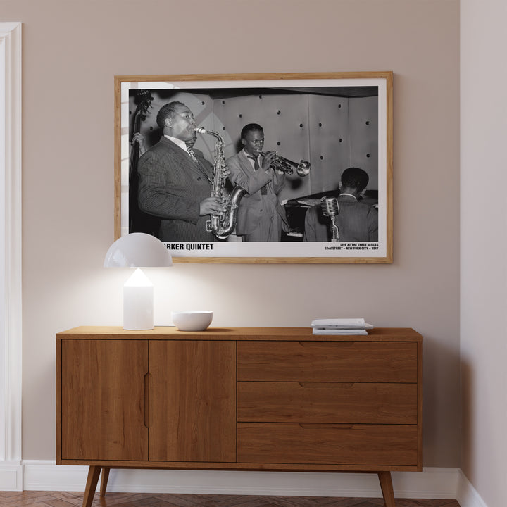 Charlie Parker Quintet Concert Poster