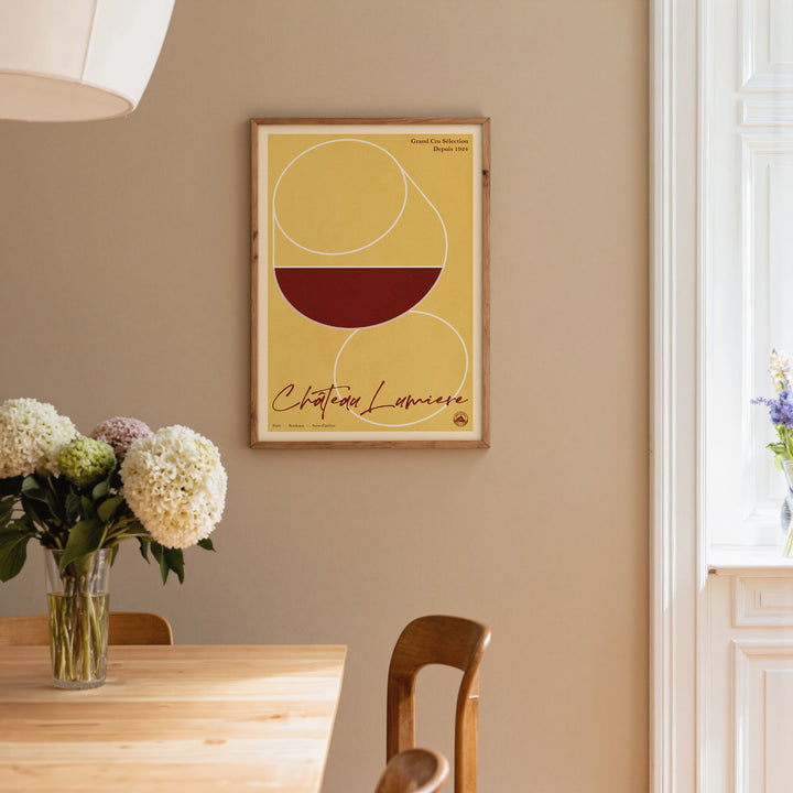 Château Lumiere Wine Tour Poster