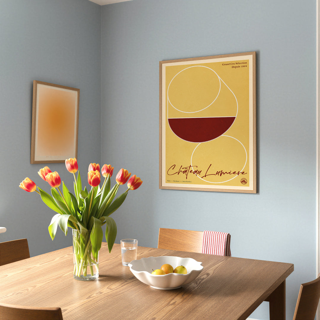 Château Lumiere Wine Tour Poster