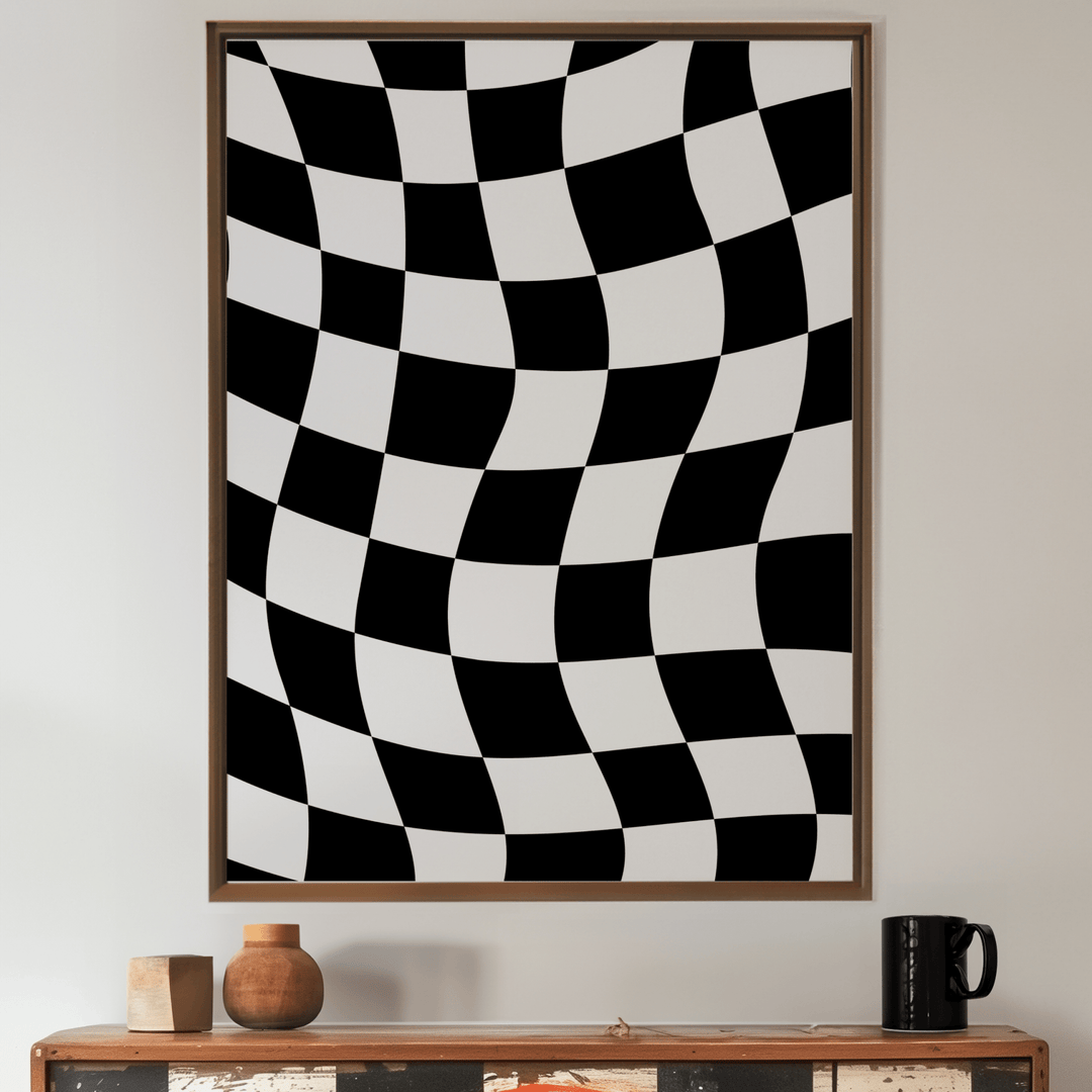 Checkerboard Pattern Poster - Poster Room