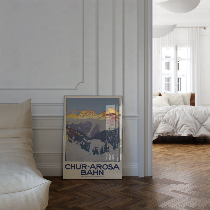 Chur-Arosa-Bahn by Emil Cardinaux Poster