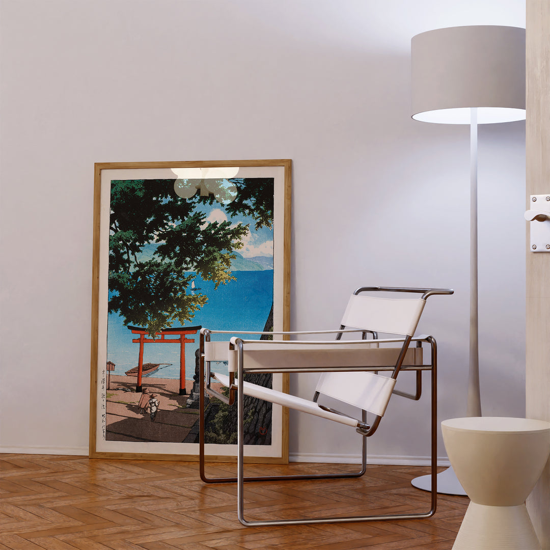 Chuzenji Temple, Utagahama by Hasui Kawase Poster