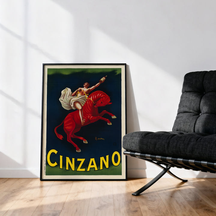 Cinzano Ad Poster by Leonetto Cappiello