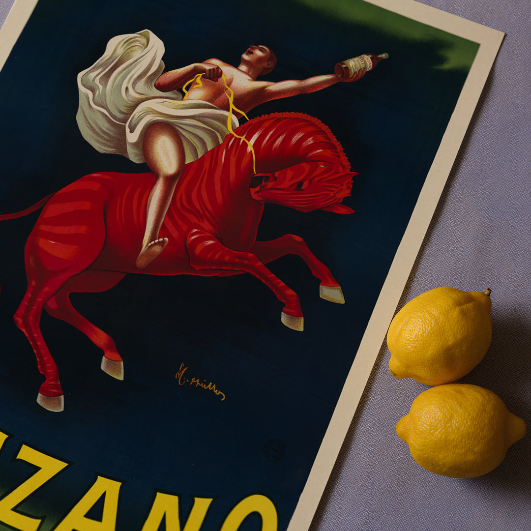 Cinzano Ad Poster by Leonetto Cappiello
