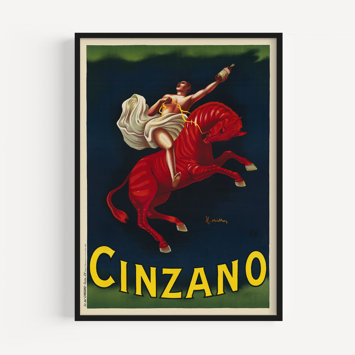 Cinzano Ad Poster by Leonetto Cappiello