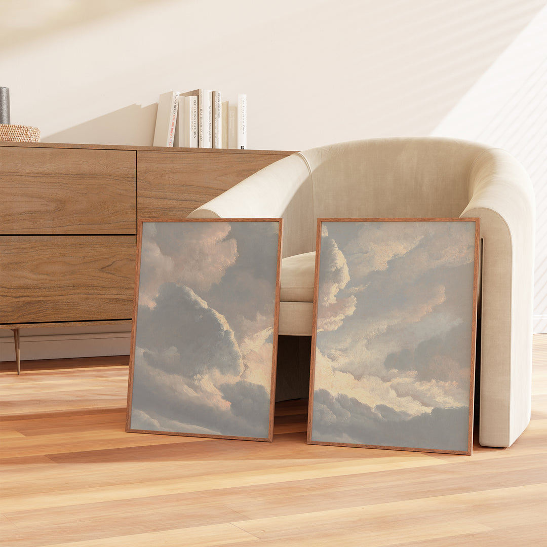 Cloud Study Poster Set