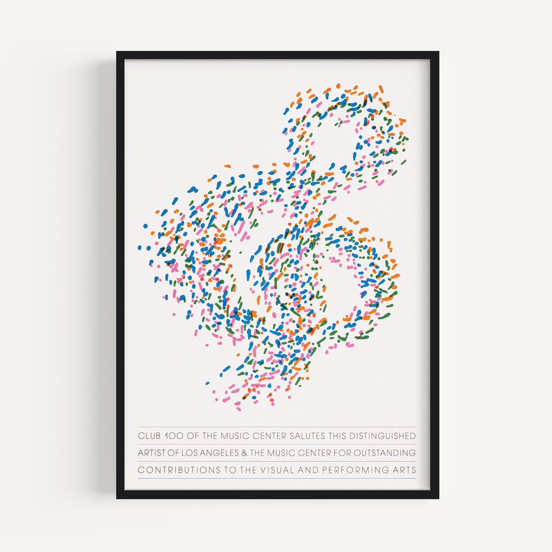 Club 100 of the Music Center Poster