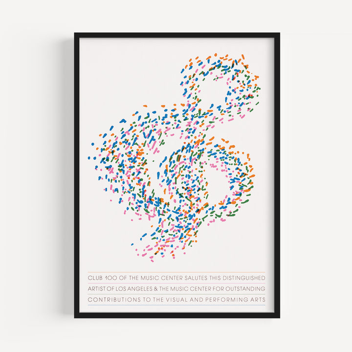 Club 100 of the Music Center Poster