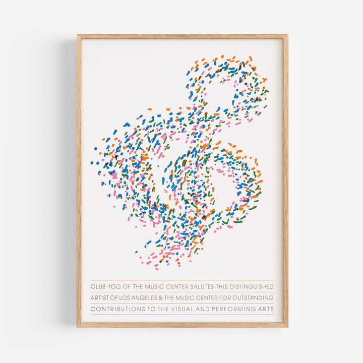Club 100 of the Music Center Poster