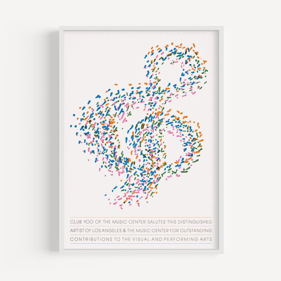 Club 100 of the Music Center Poster