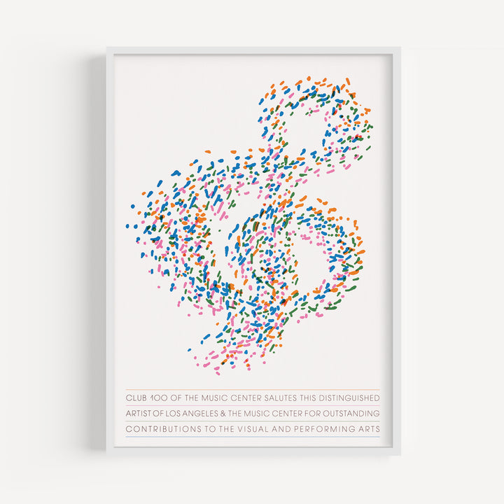 Club 100 of the Music Center Poster