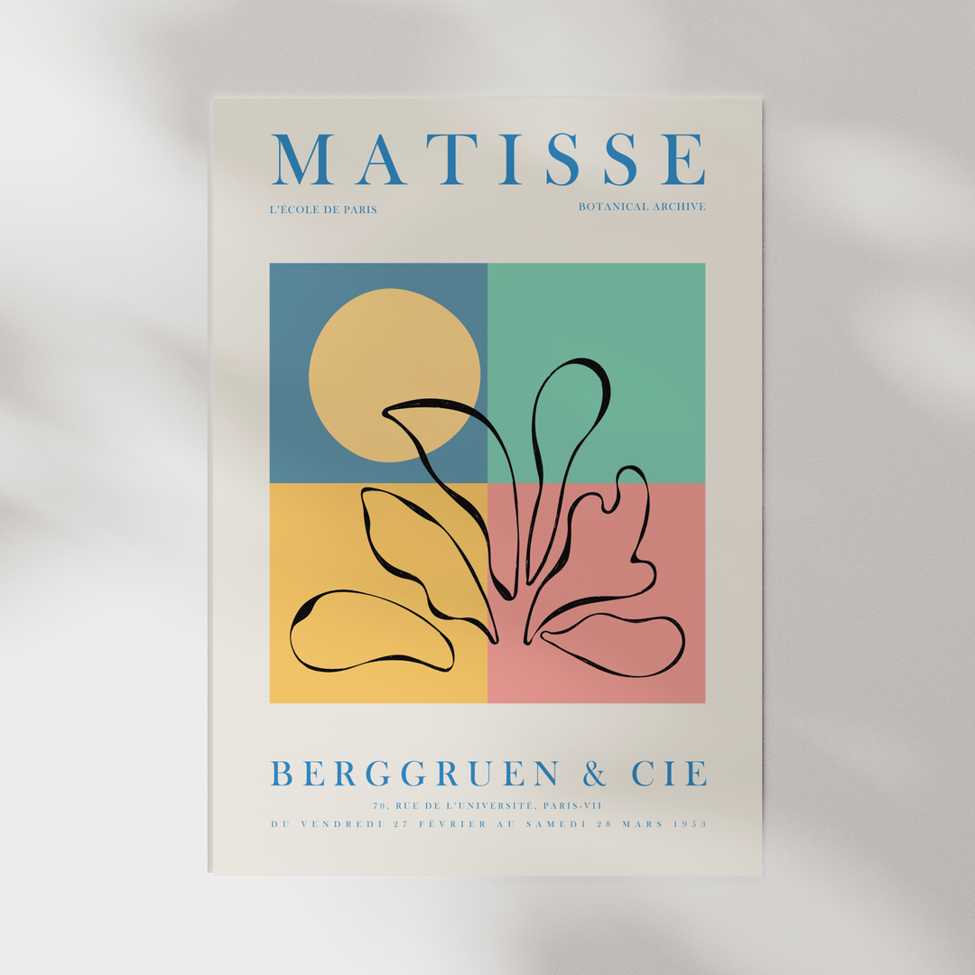 Colorful Matisse Poster