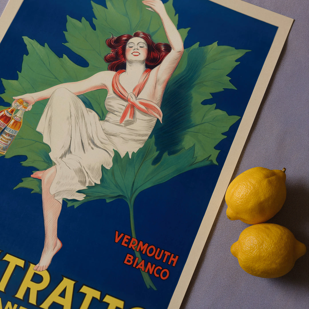 Contratto Canelli Ad Poster by Leonetto Cappiello