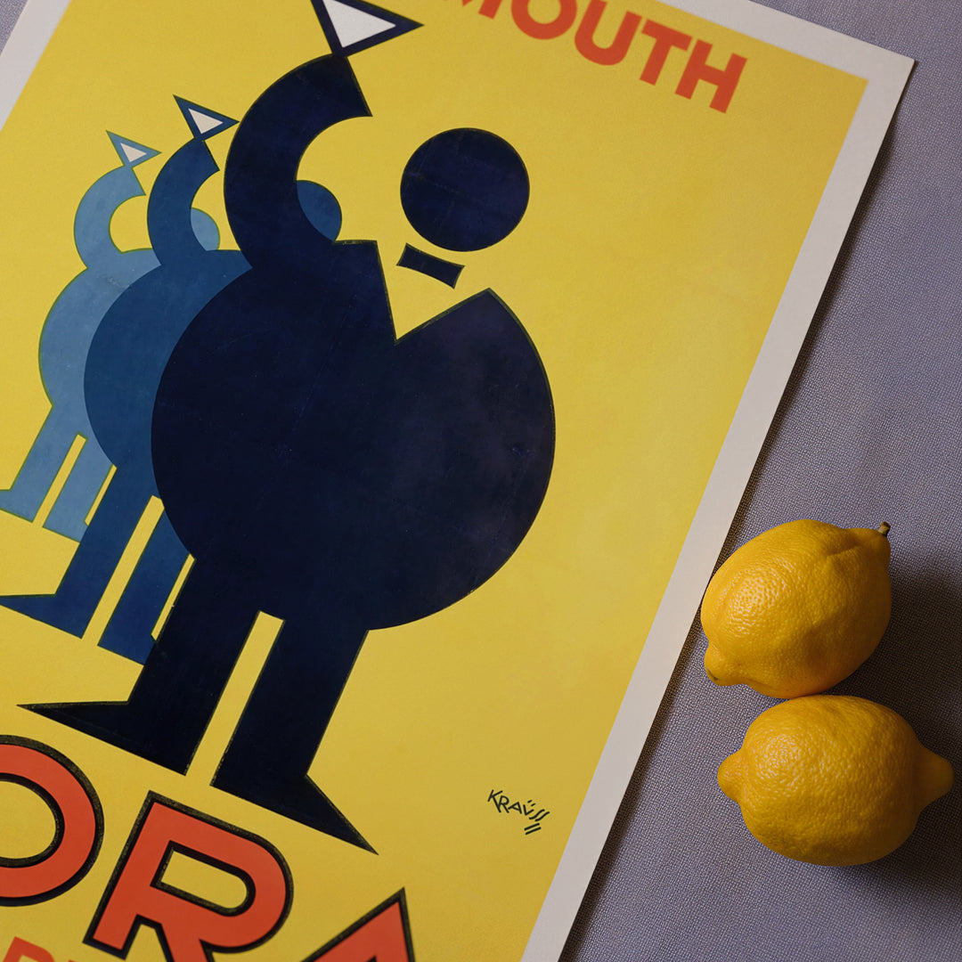 Cora Vermouth Advertisement Poster