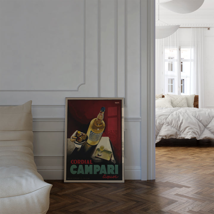 Cordial Campari Liquor Poster