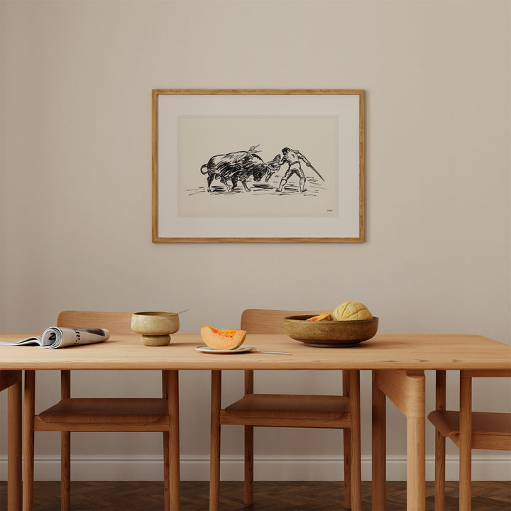 Corrida by Leo Gestel Poster