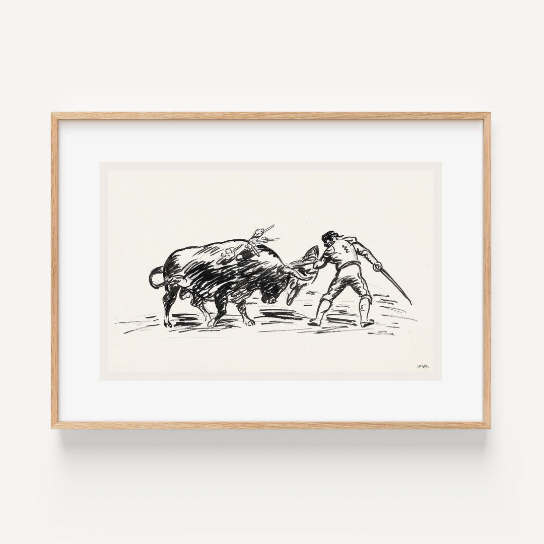 Corrida by Leo Gestel Poster