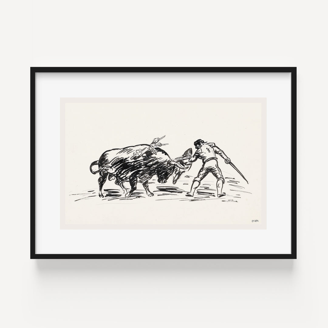 Corrida by Leo Gestel Poster