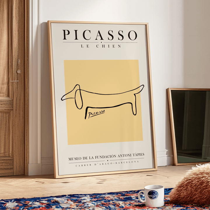 Dog Picasso Poster - Poster Room