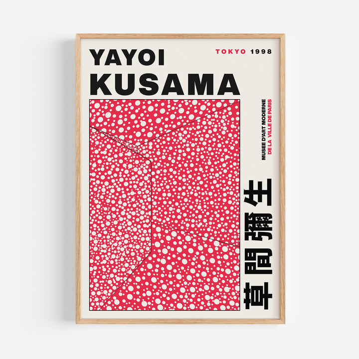 Dots Yayoi Kusama Exhibition Poster