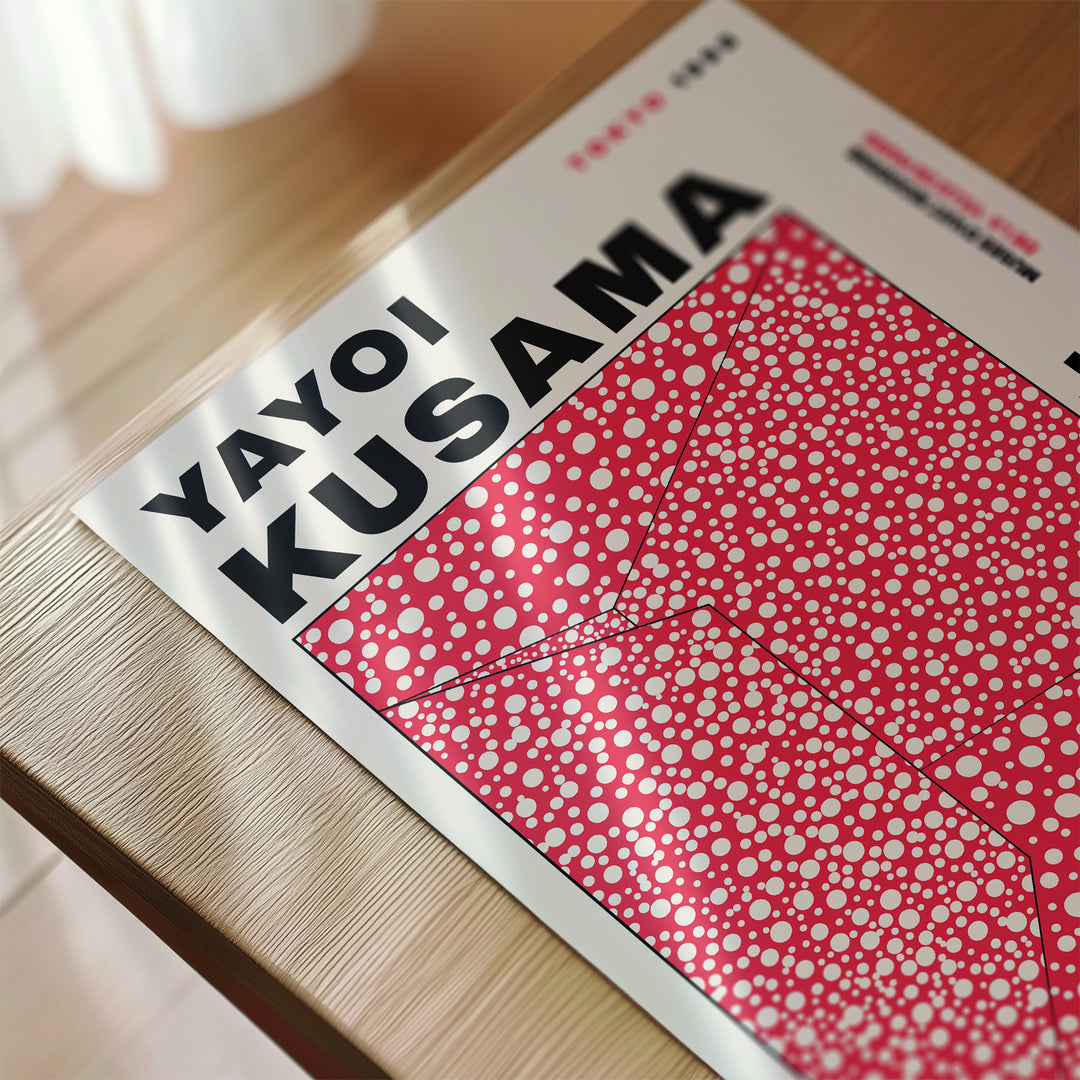 Dots Yayoi Kusama Exhibition Poster