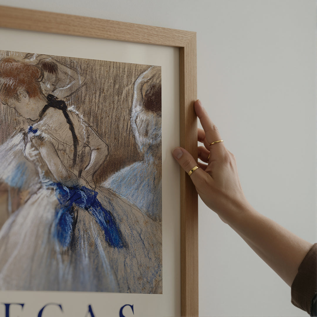 Edgar Degas Dancer Exhibition Poster