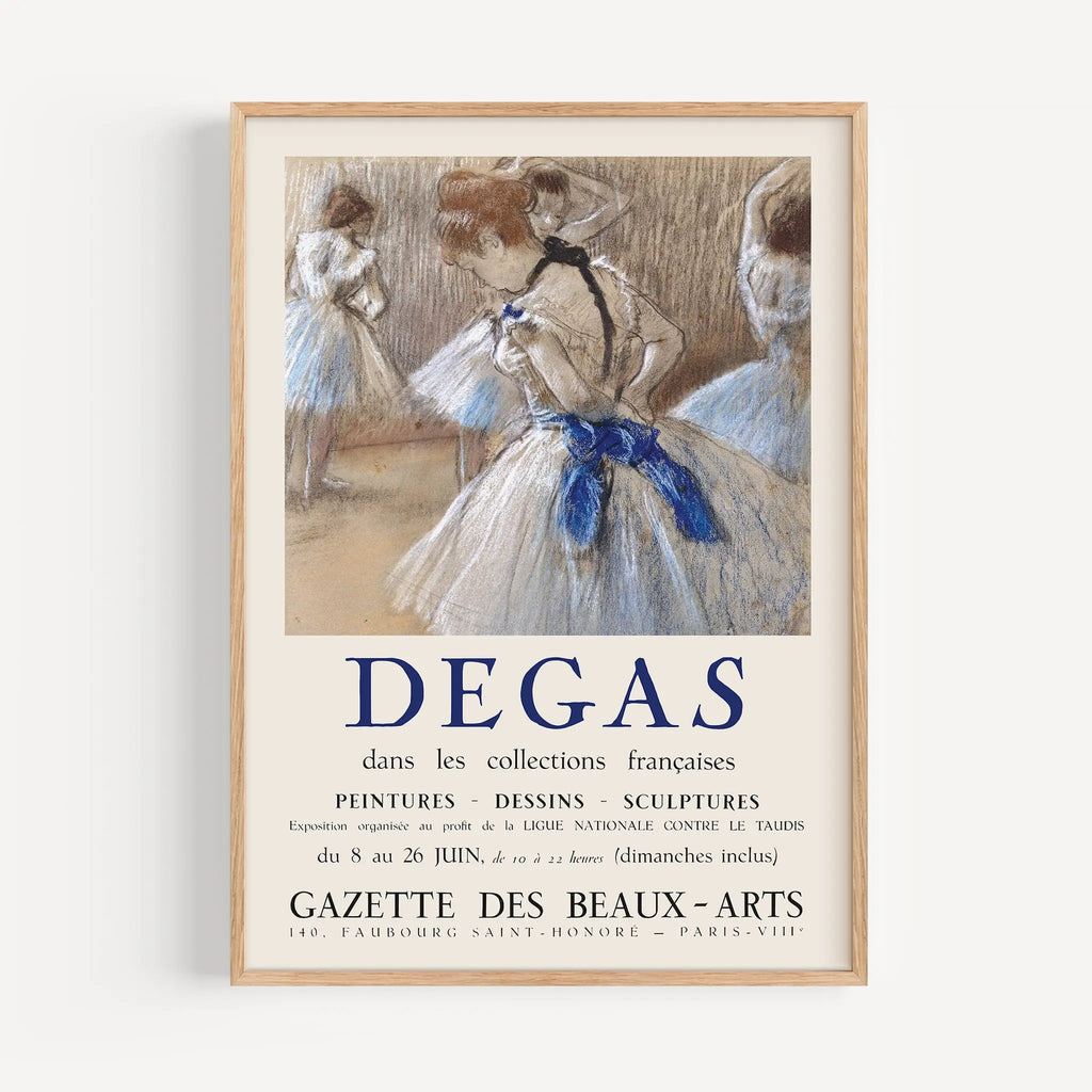 Edgar Degas Dancer Exhibition Poster – Poster Room