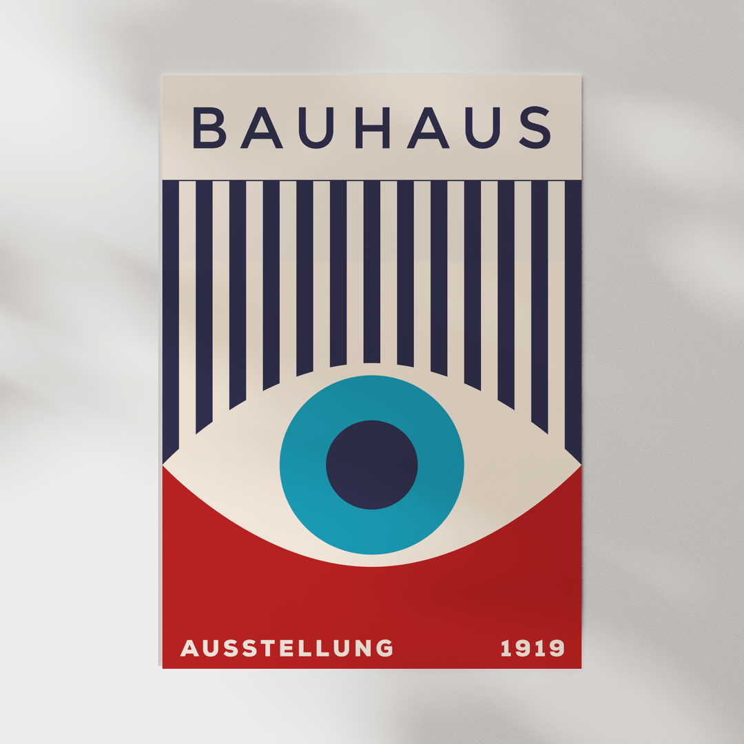 Eye - Bauhaus Poster