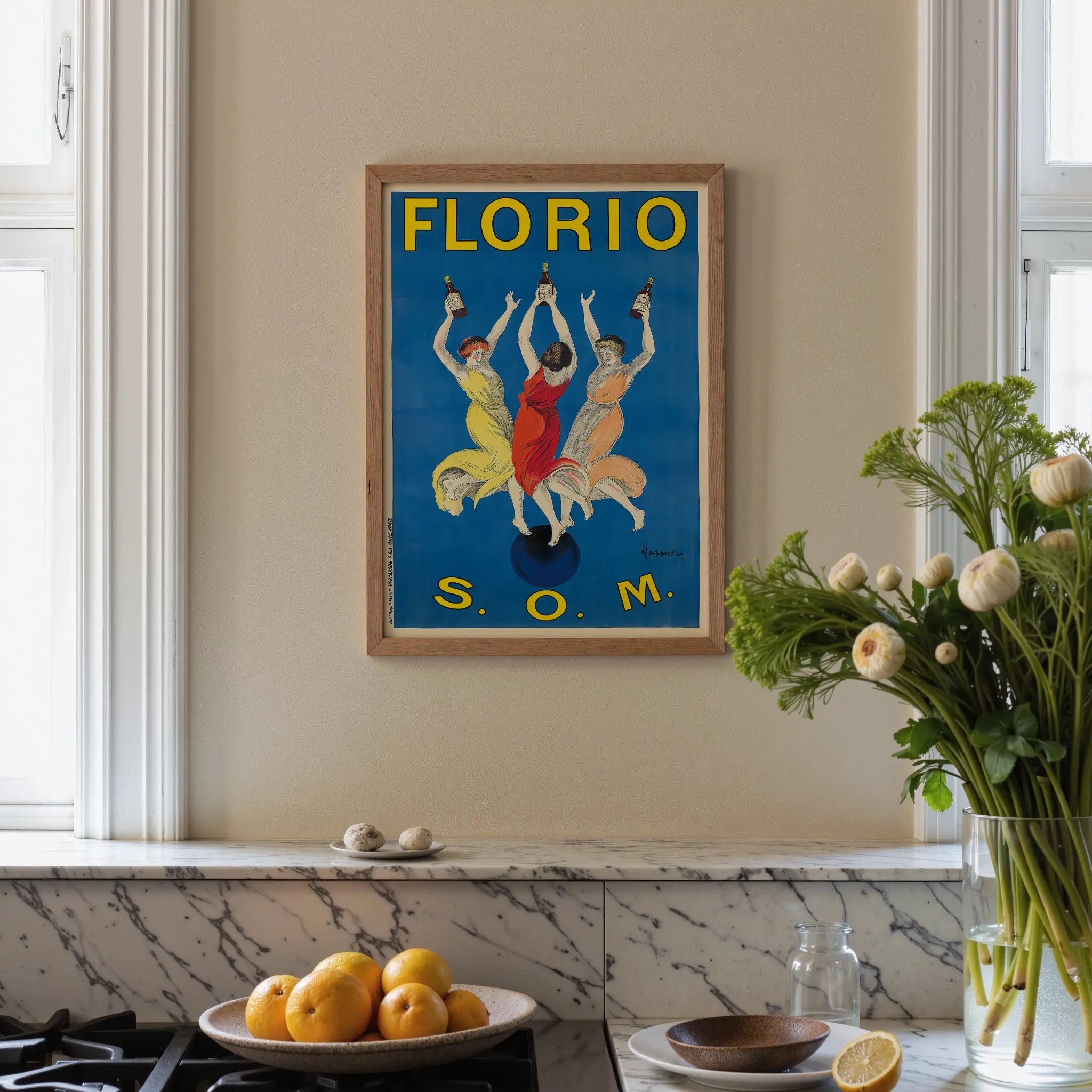 Leonetto Cappiello Florio Poster - Vintage Italian Art - Poster Room