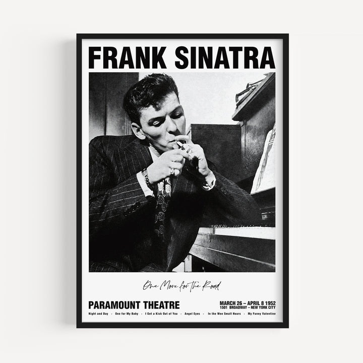 Frank Sinatra Concert Poster