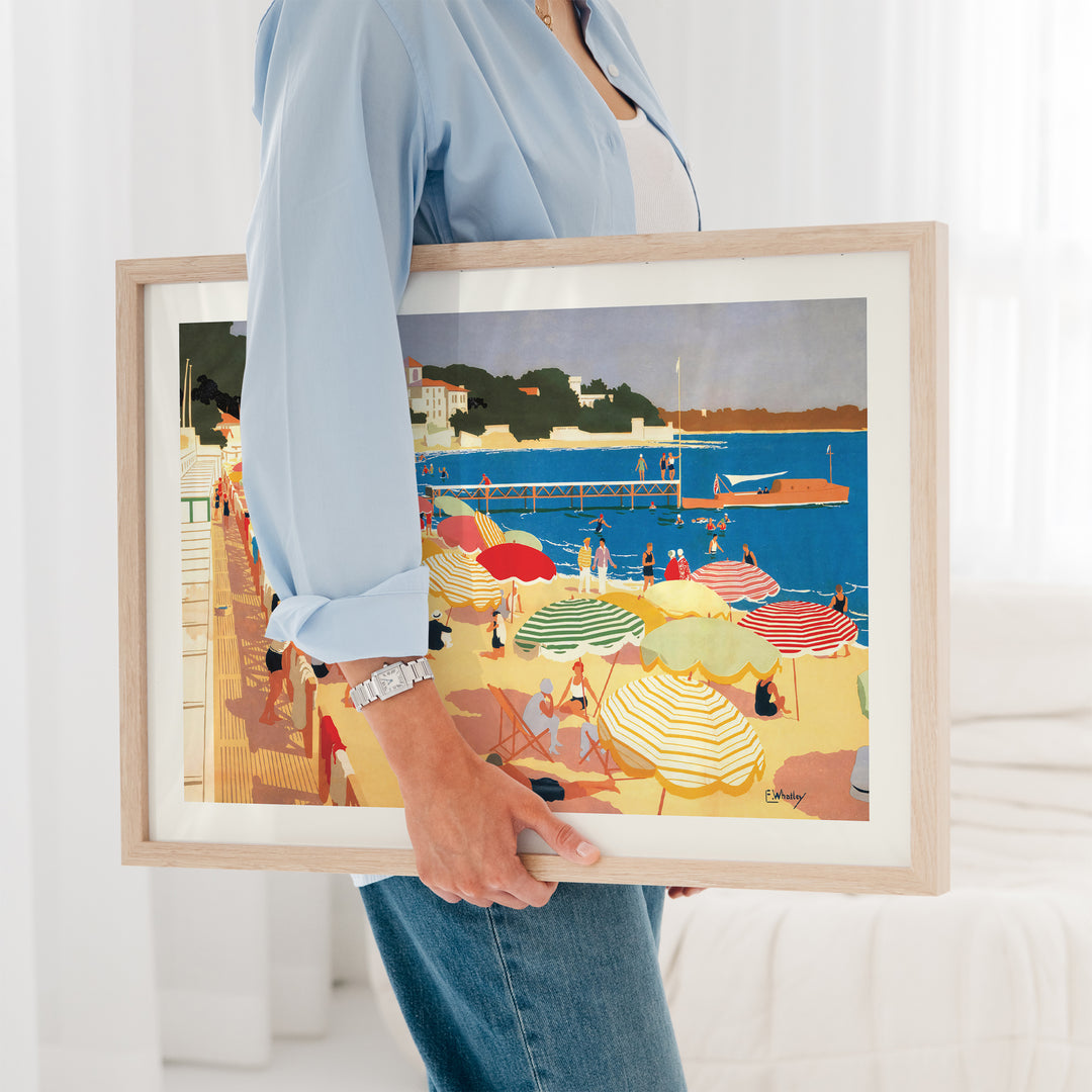 French Riviera Poster