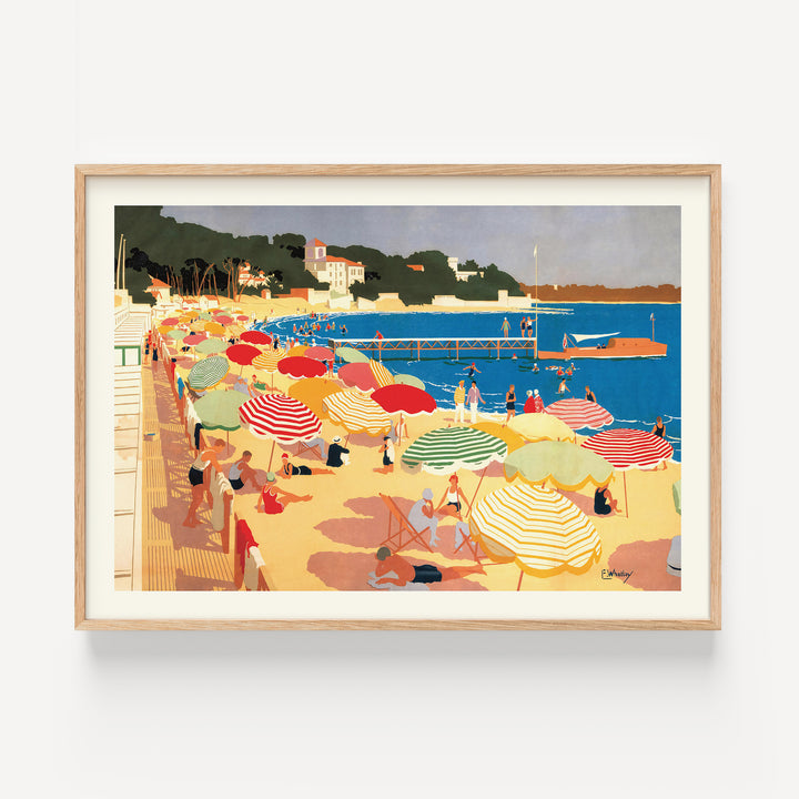 French Riviera Poster