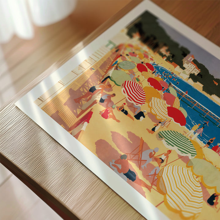 French Riviera Poster