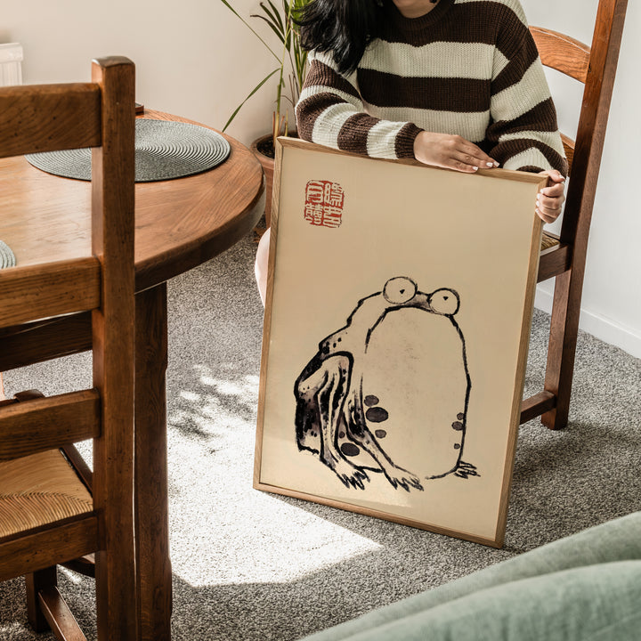 Frog by Itō Jakuchū Poster