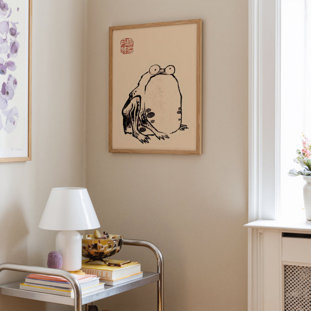 Frog by Itō Jakuchū Poster