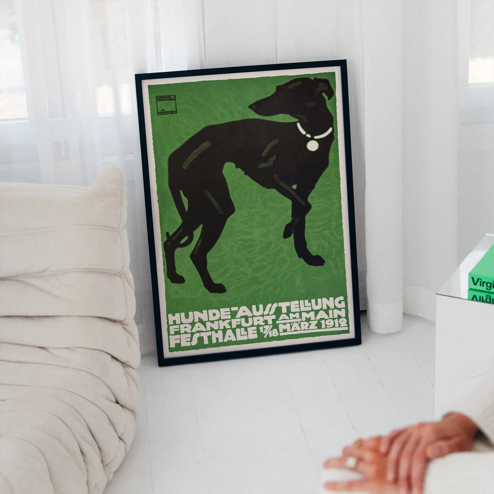 German Dog Show by Ludwig Hohlwein Poster Poster Room